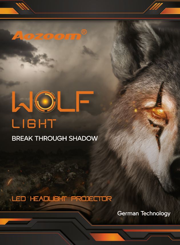 Bi pha led Wolf light cho dòng Rx 350/2015